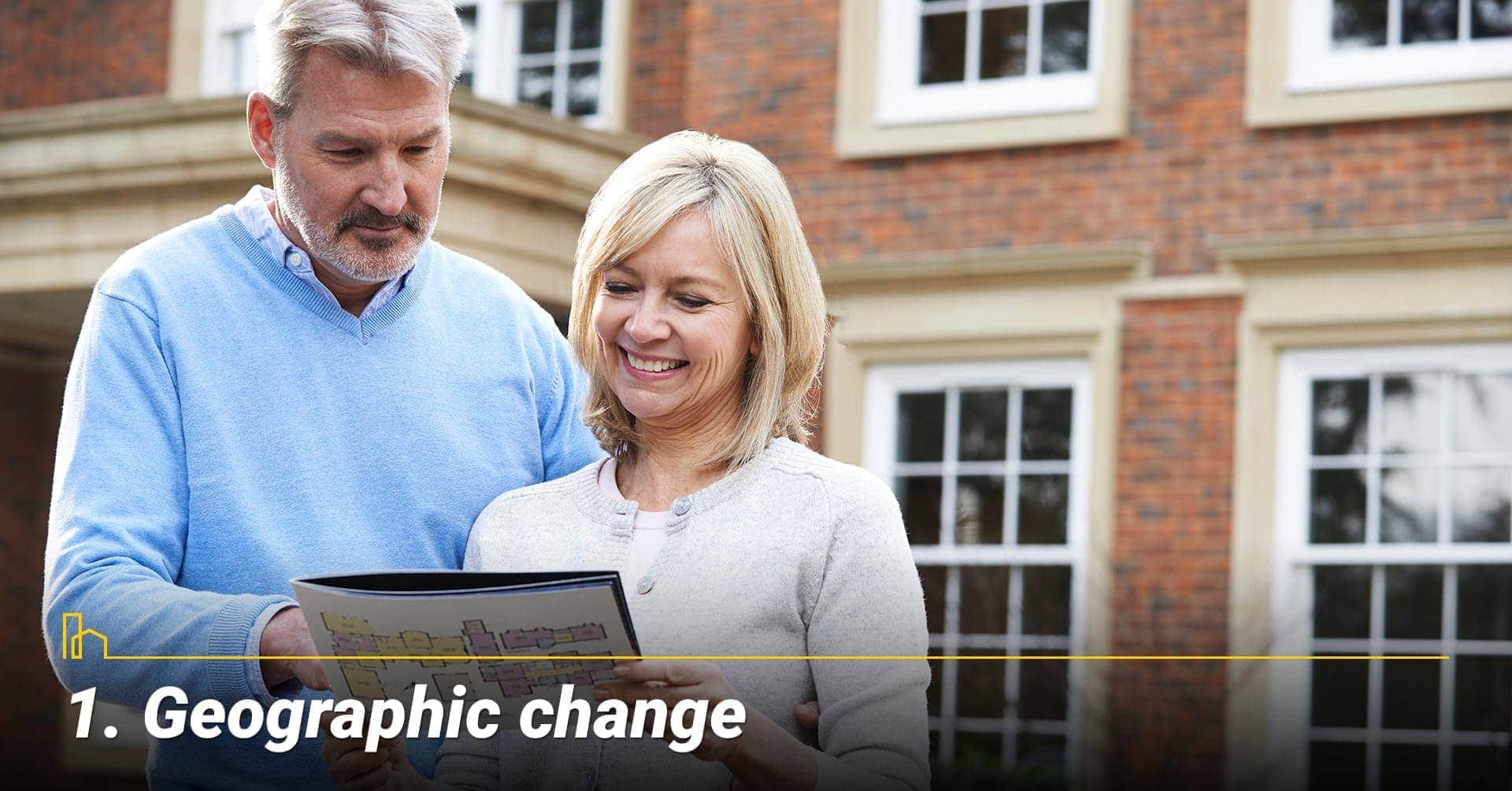 Geographic change, location location location