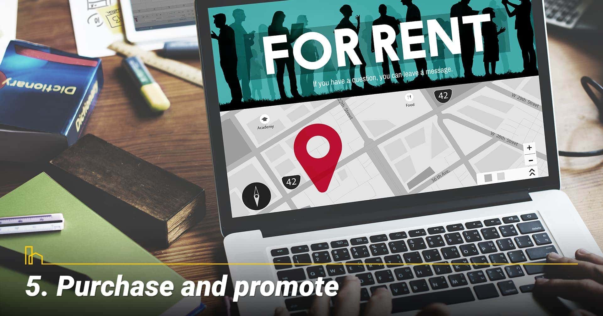 Purchase and promote, promote your property