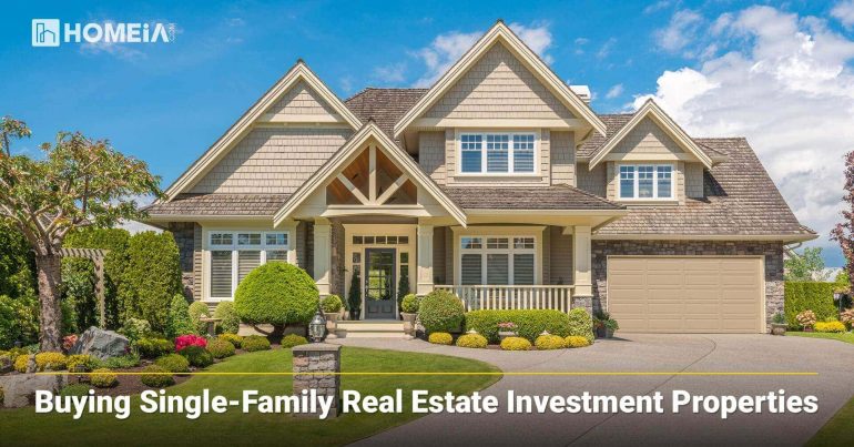 buying single family real estate investment properties