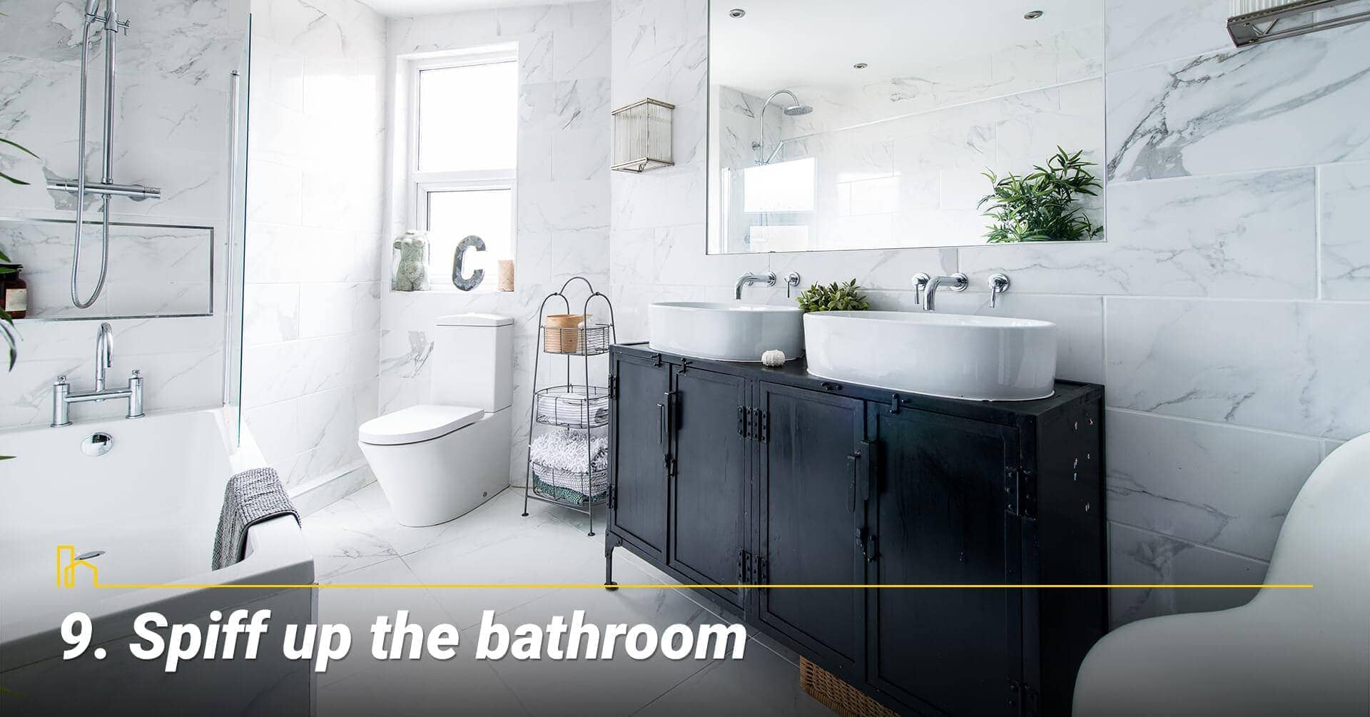 Spiff up the bathroom, remodel the bathroom Spiff up the bathroom, remodel the bathroom