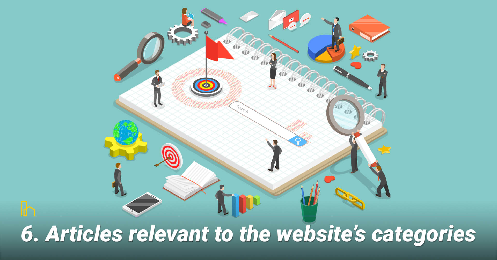 Articles relevant to the website's categories, keep it relevant