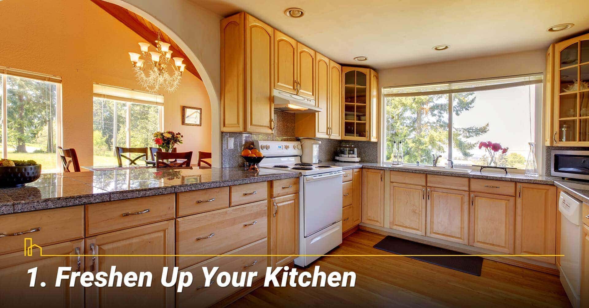 Freshen Up Your Kitchen, upgrade your kitchen