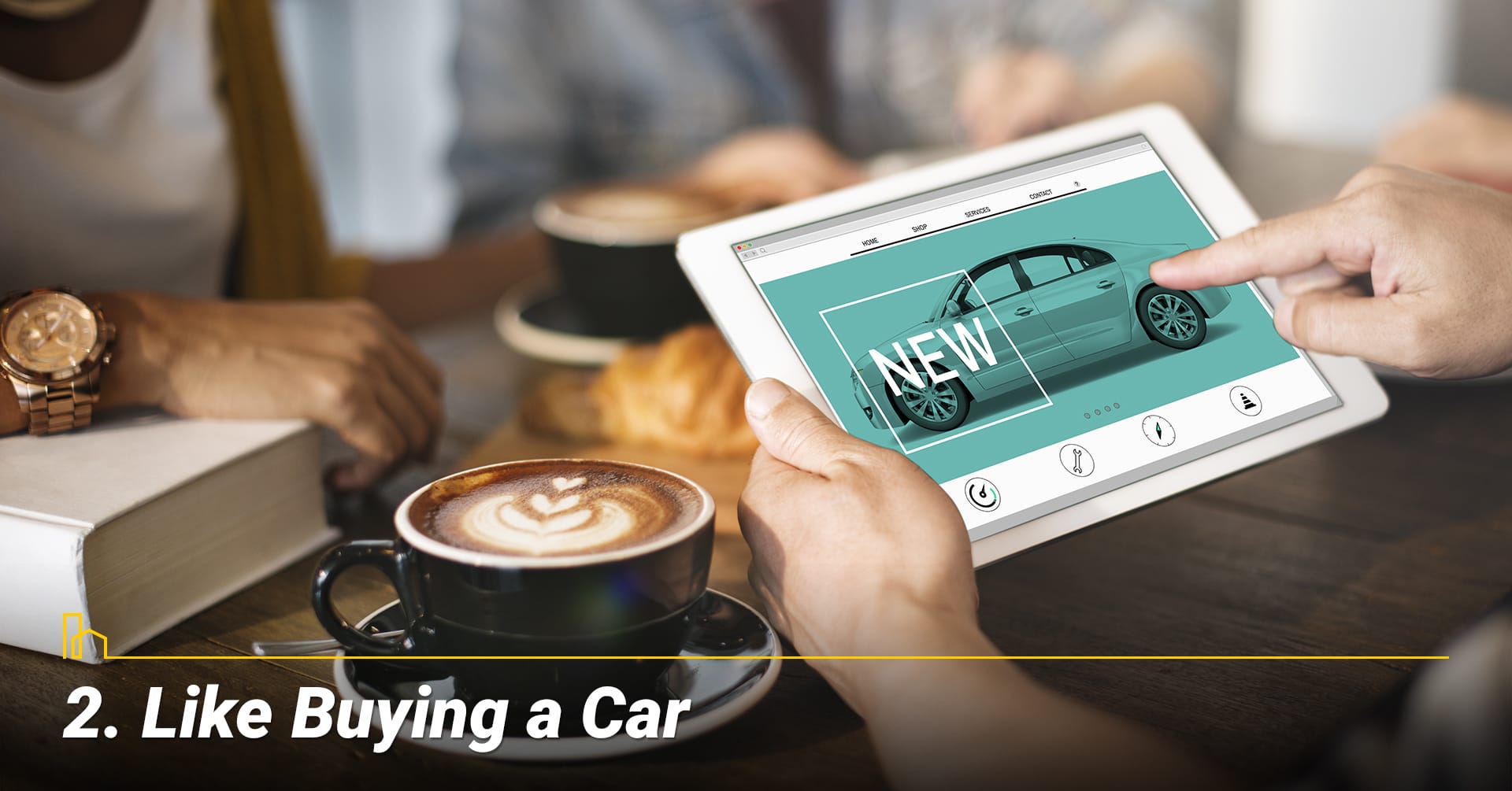 2. Like Buying a Car