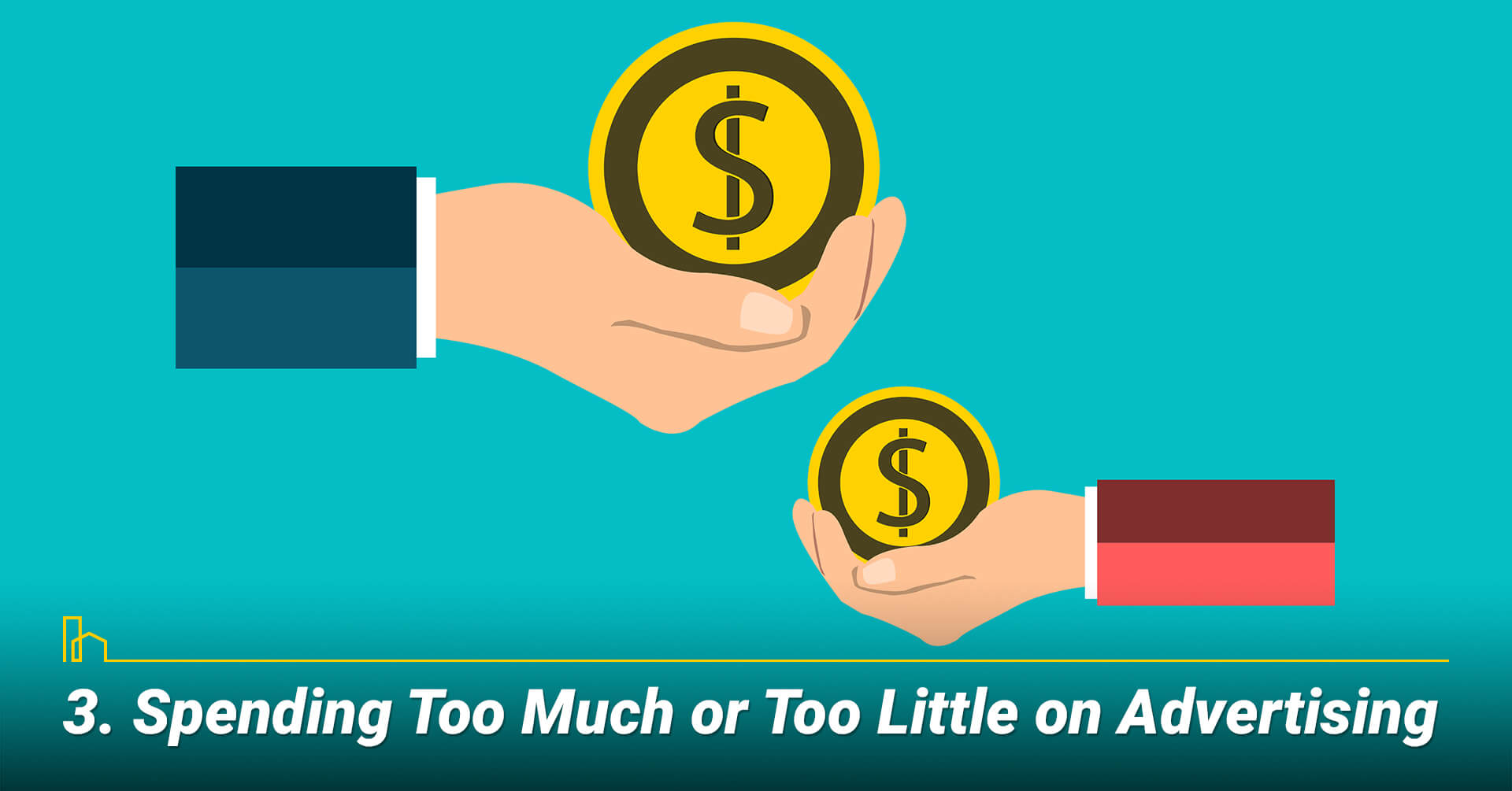 Spending Too Much or Too Little on Advertising, spend the right amount on advertising