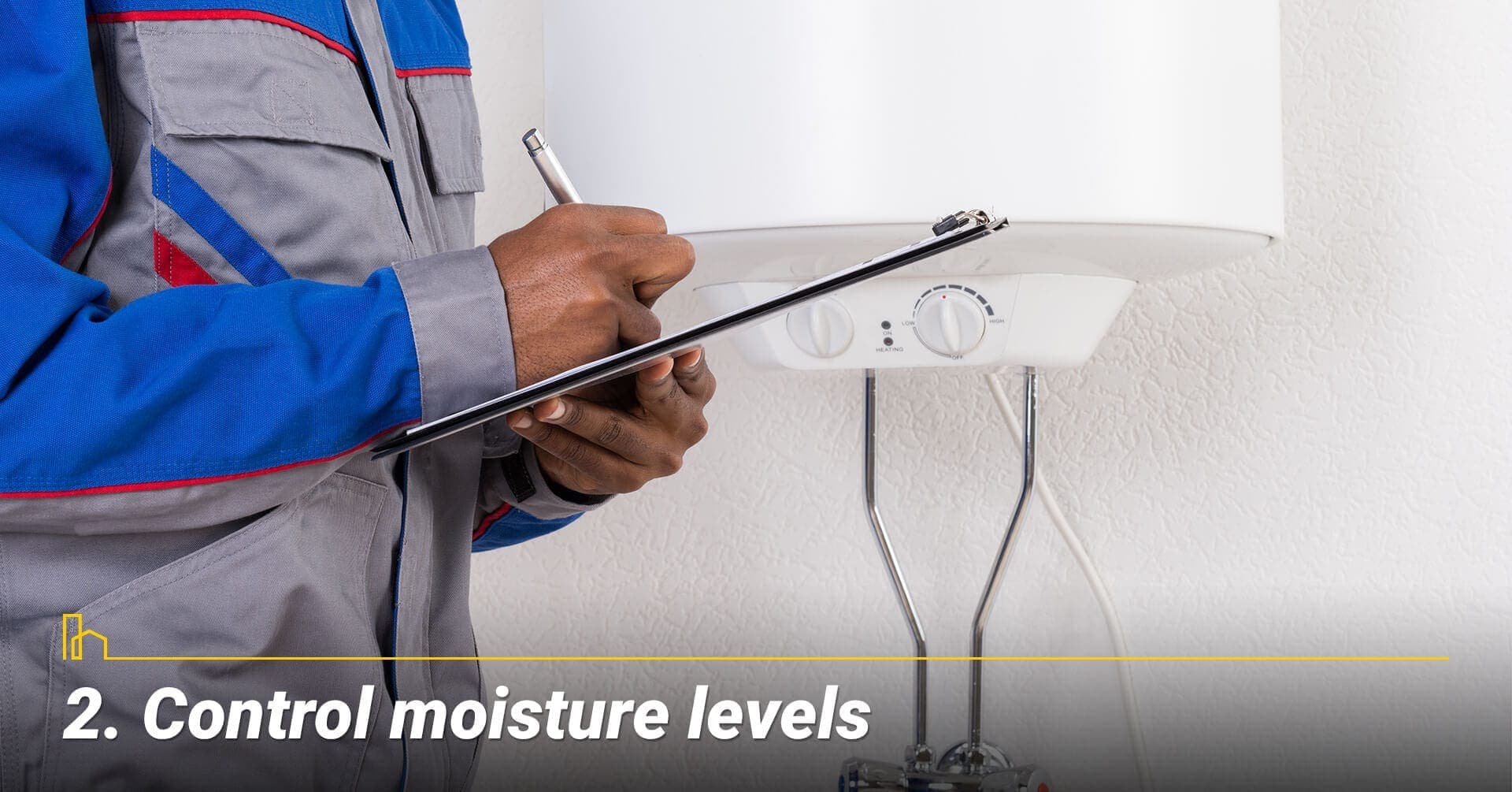 Control moisture levels, maintain a balanced level of moisture Control moisture levels, maintain a balanced level of moisture