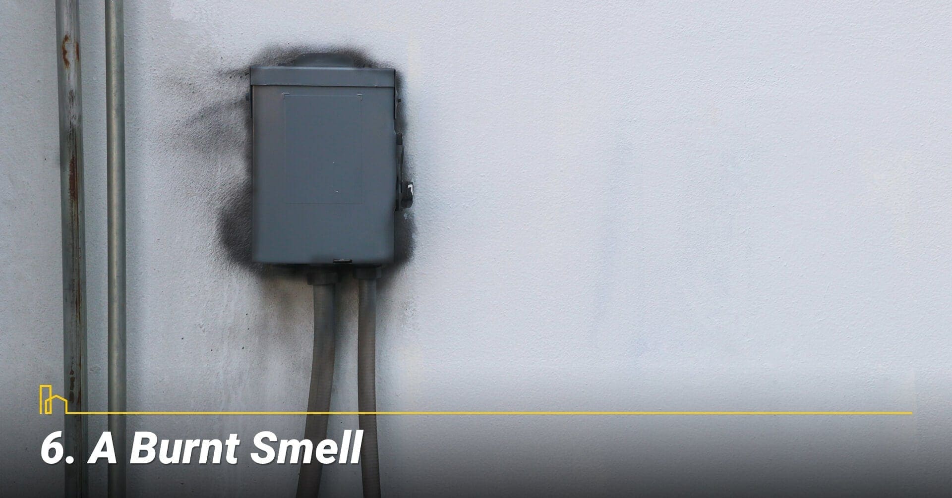 A Burnt Smell, electrical burnt smell