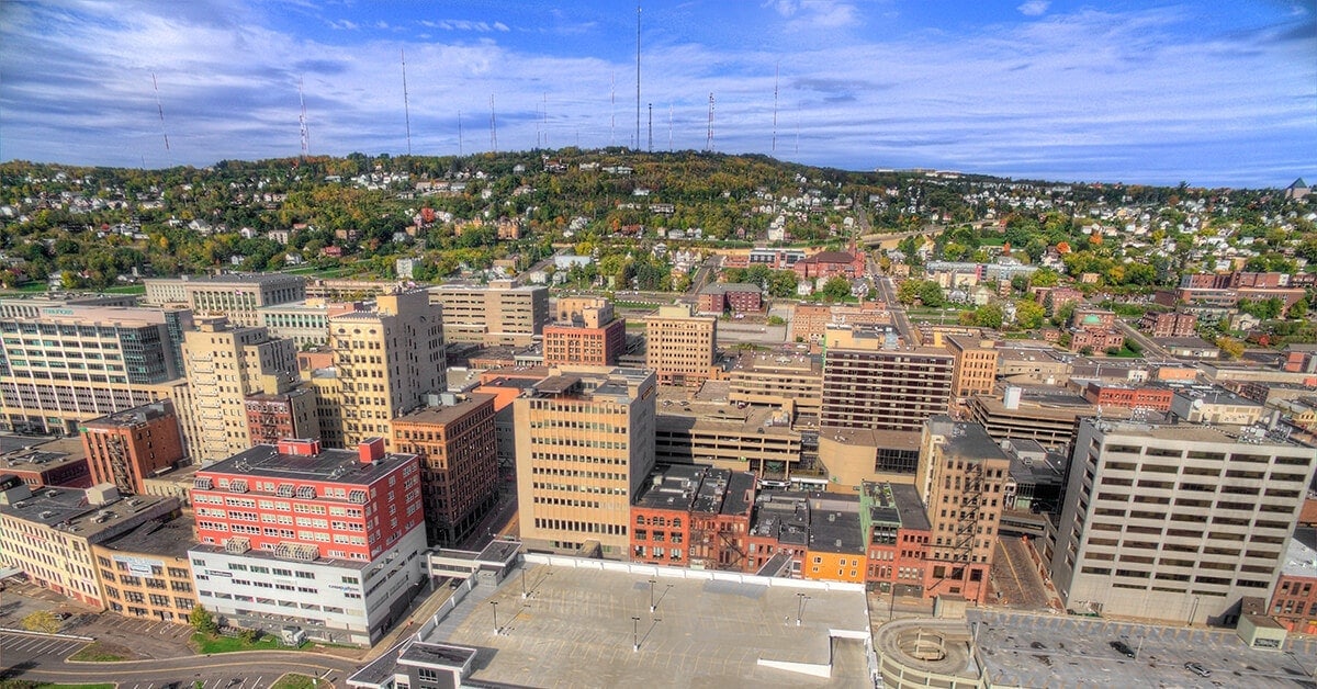 Employment variety and low unemployment in Duluth, MN