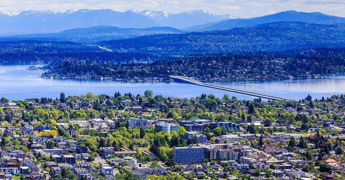 Moderate climate appeals year round in Seattle, Washington