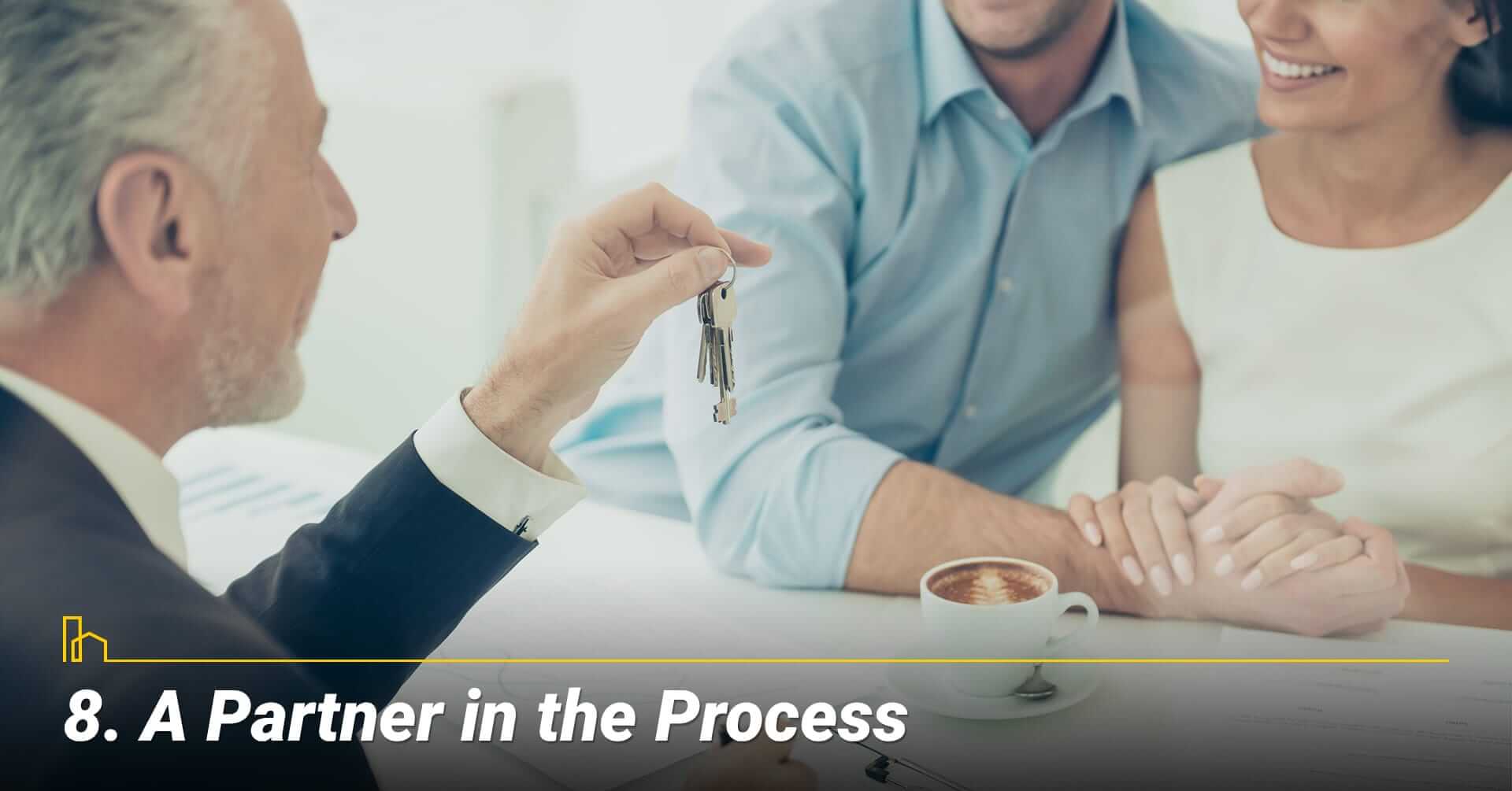 A Partner in the Process, can be your partner