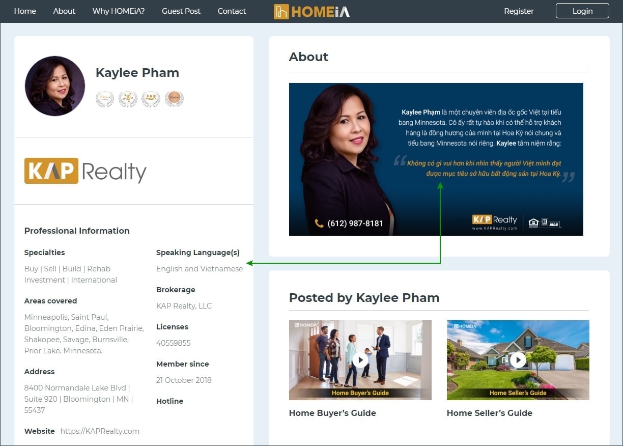 Make good use of customer's testimonies