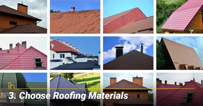 Choose a Roofing Material, consider roofing material Choose a Roofing Material, consider roofing material