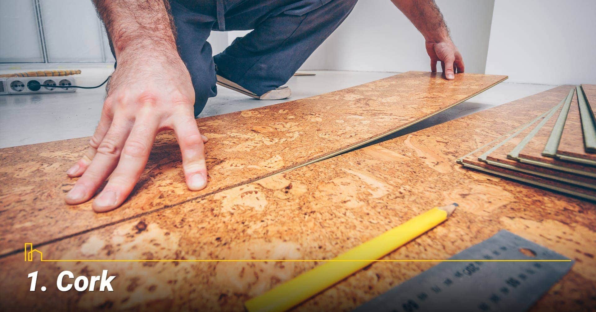 Cork, cover your floor with cork