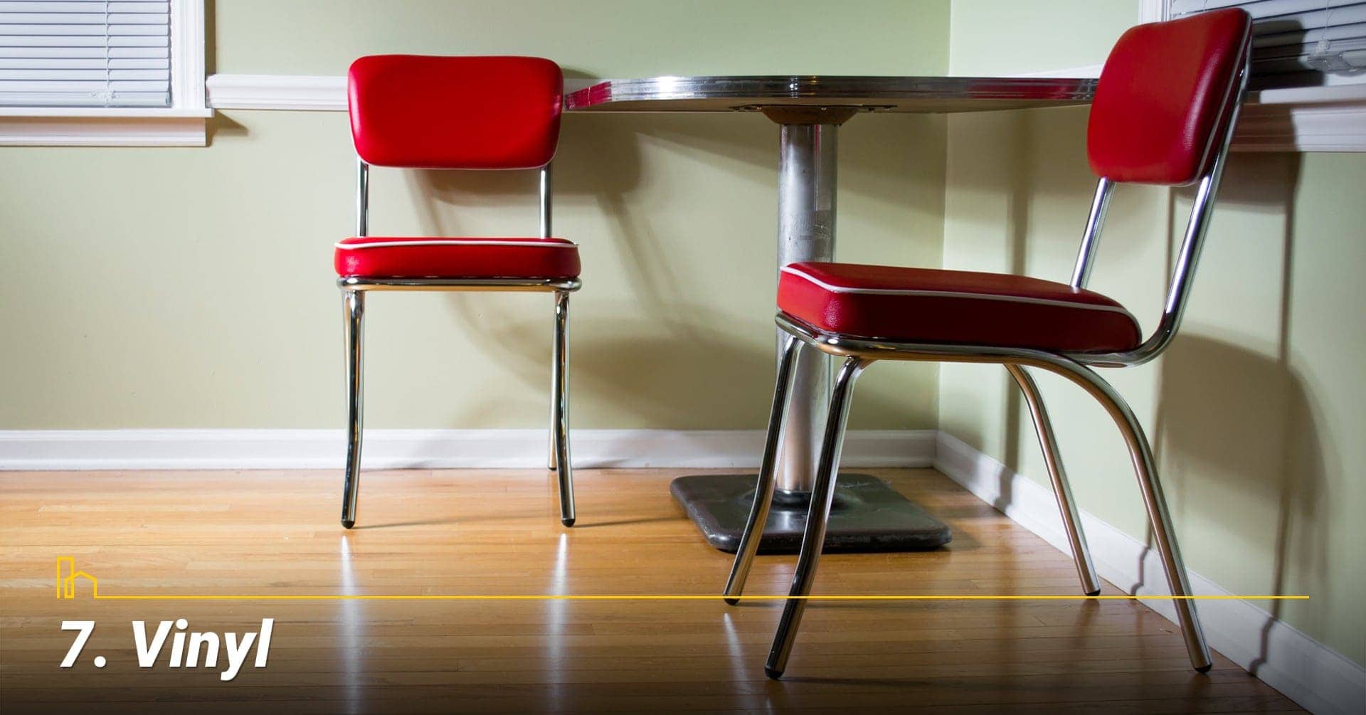 Vinyl, cover your floor with vinyl