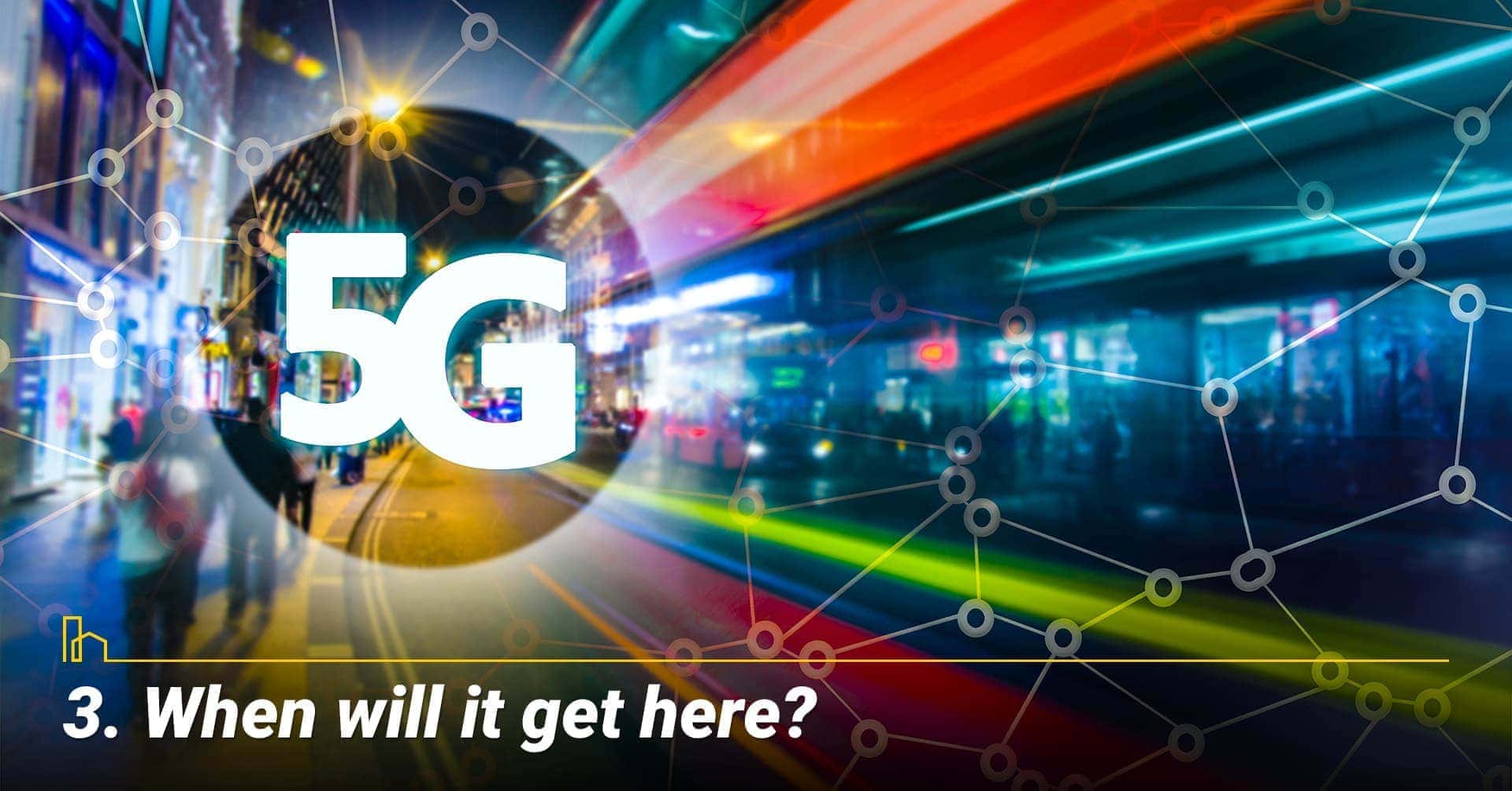 When will it get here? When can I get 5G?