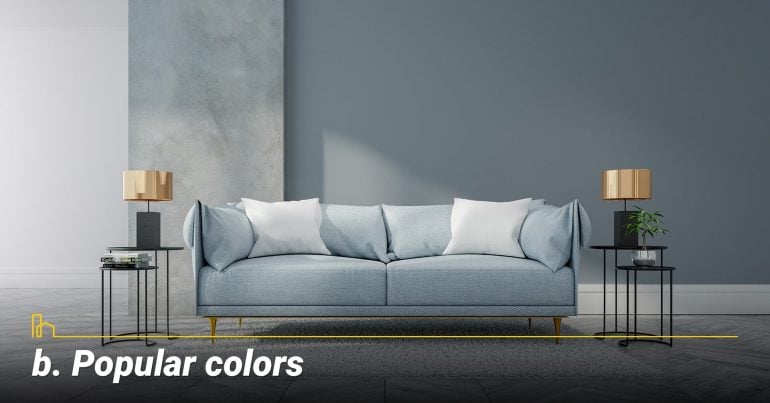 Popular colors Popular colors