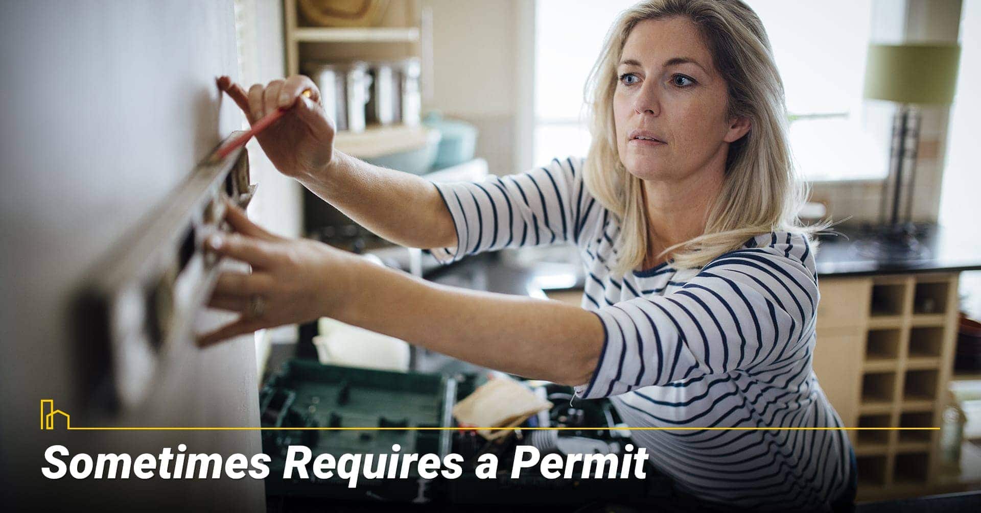 Sometimes Requires a Permit, smaller projects may need a permit Sometimes Requires a Permit, smaller projects may need a permit