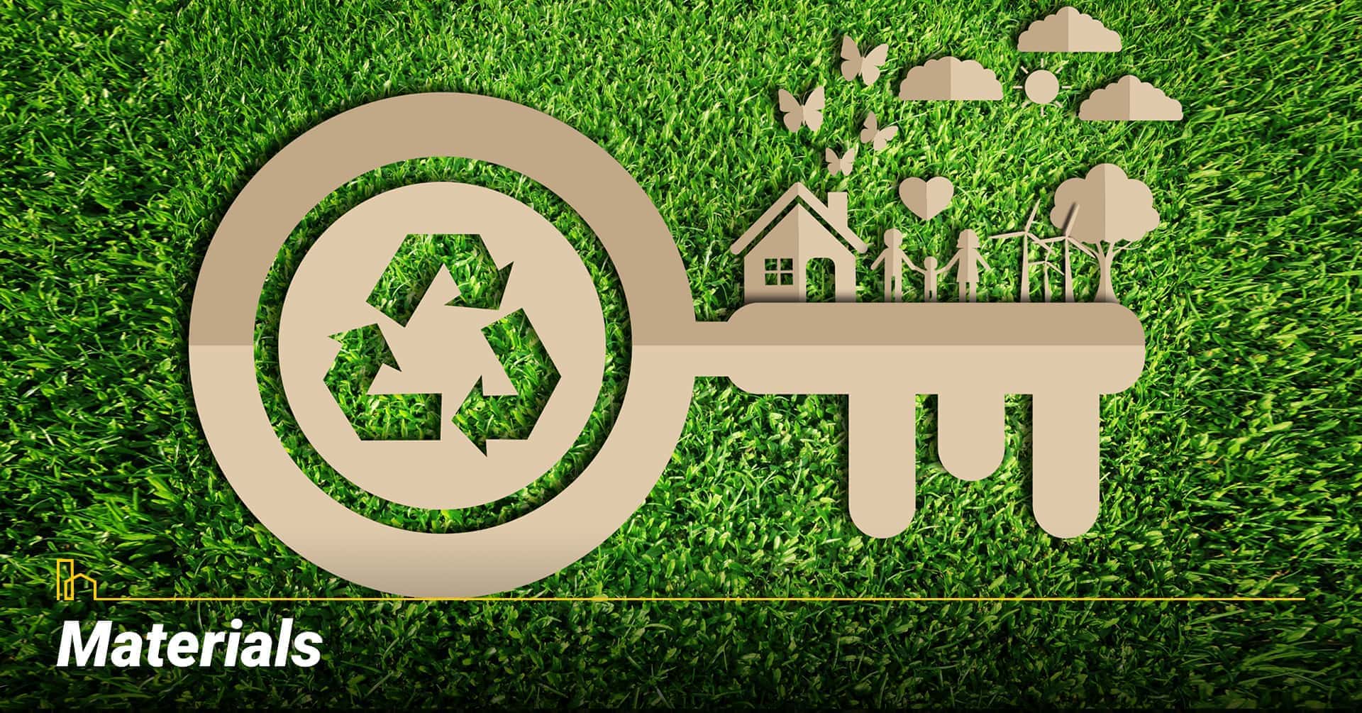 Materials, building materials