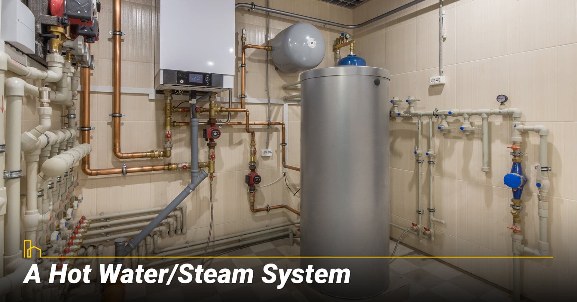 A Hot Water/Steam System, heat your home with hot water system A Hot Water/Steam System, heat your home with hot water system