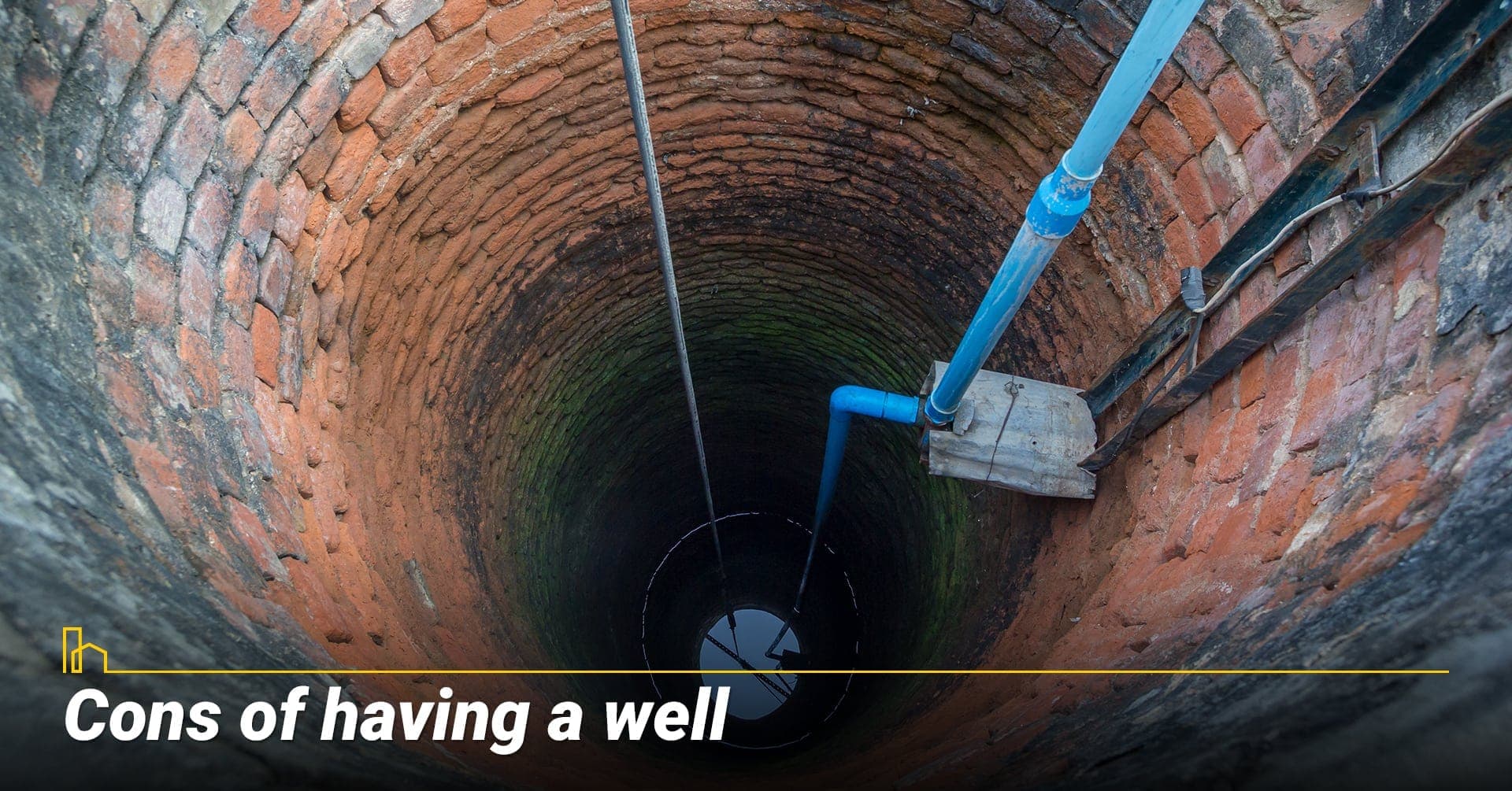 Cons of having a well, disadvantages of a well
