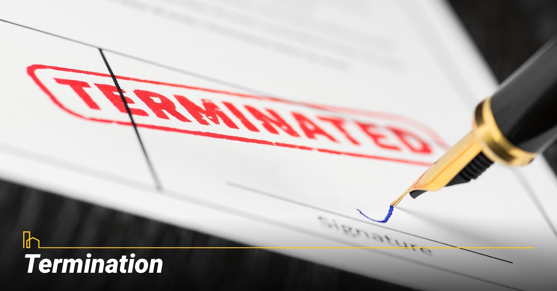 Termination, cancelling your project Termination, cancelling your project