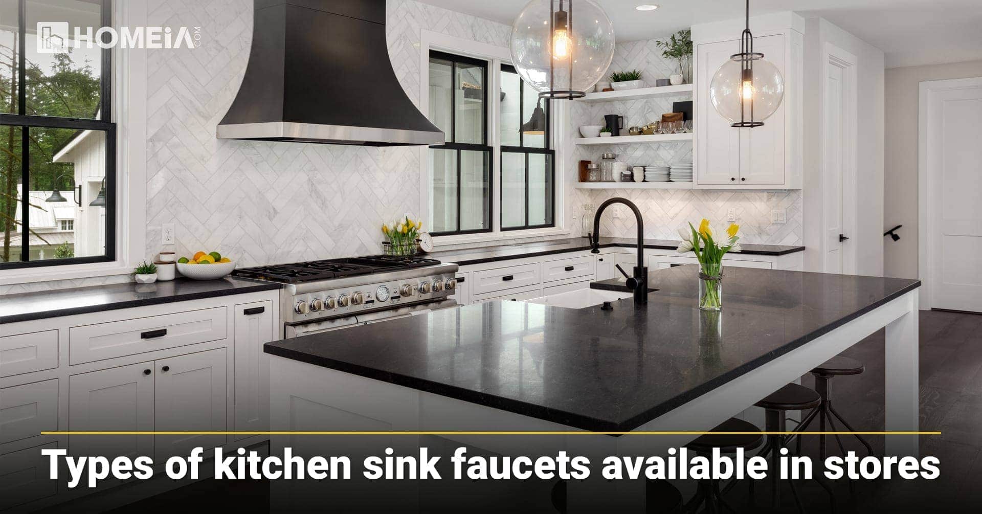 Types of Kitchen Sink Faucets Available in Stores