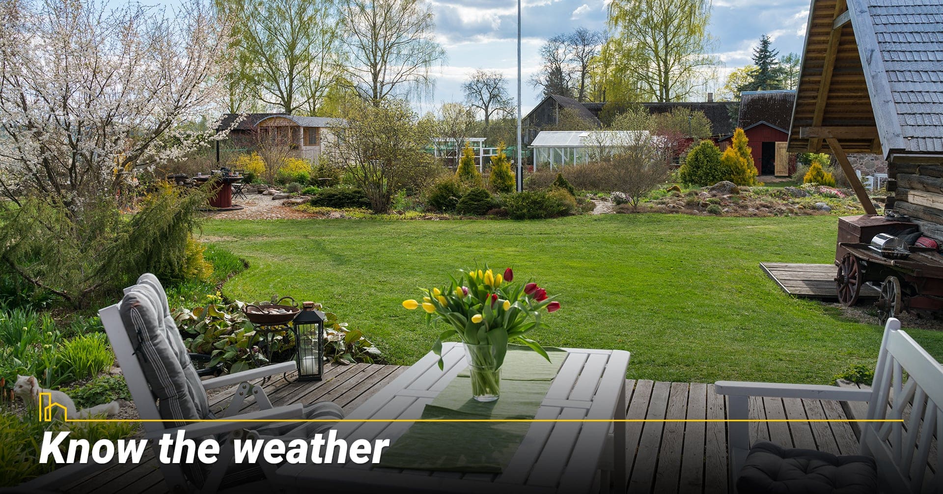 Know the weather, aware of the local weather