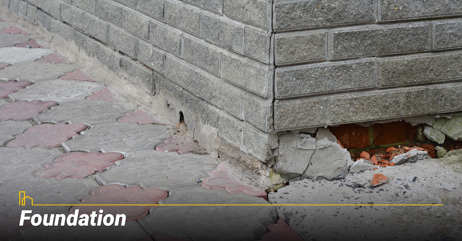 Foundation, repair damaged foundation