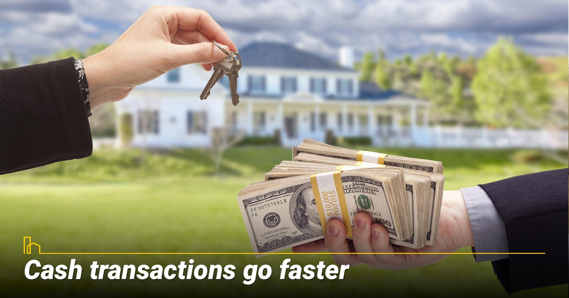 Cash transactions go faster, pay cash for faster process Cash transactions go faster, pay cash for faster process