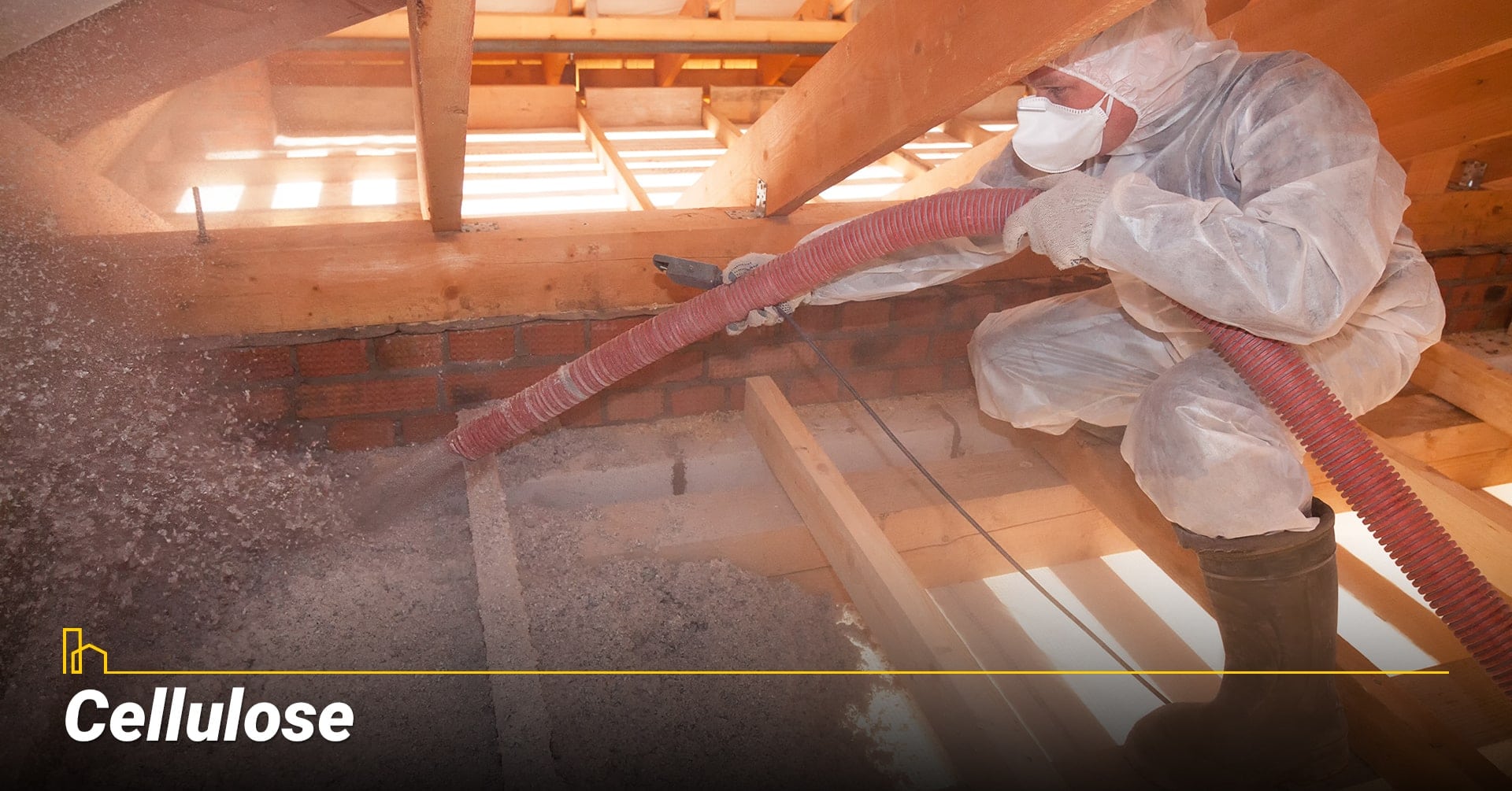 Cellulose, use cellulose as insulation