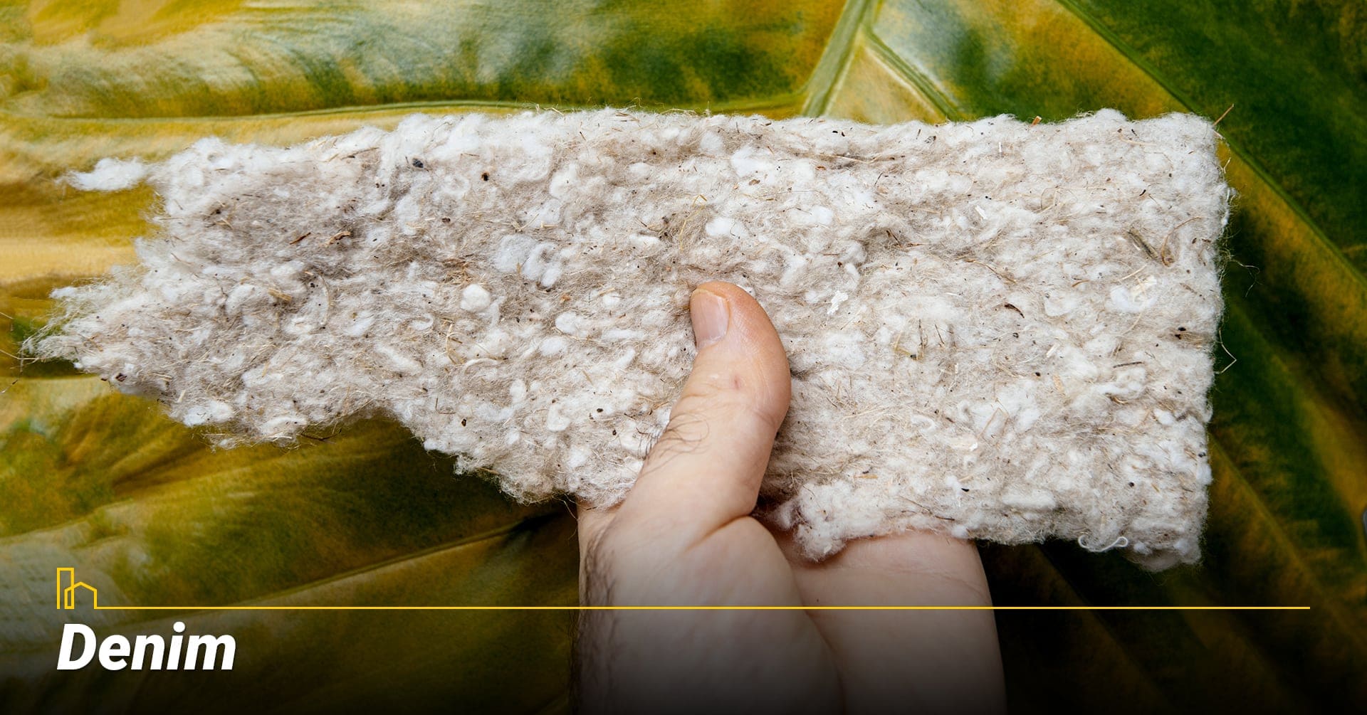 Denim, use denim as insulation