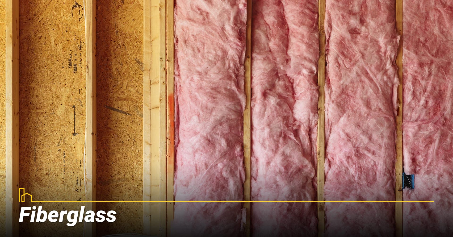 Fiberglass, use fiberglass as insulation