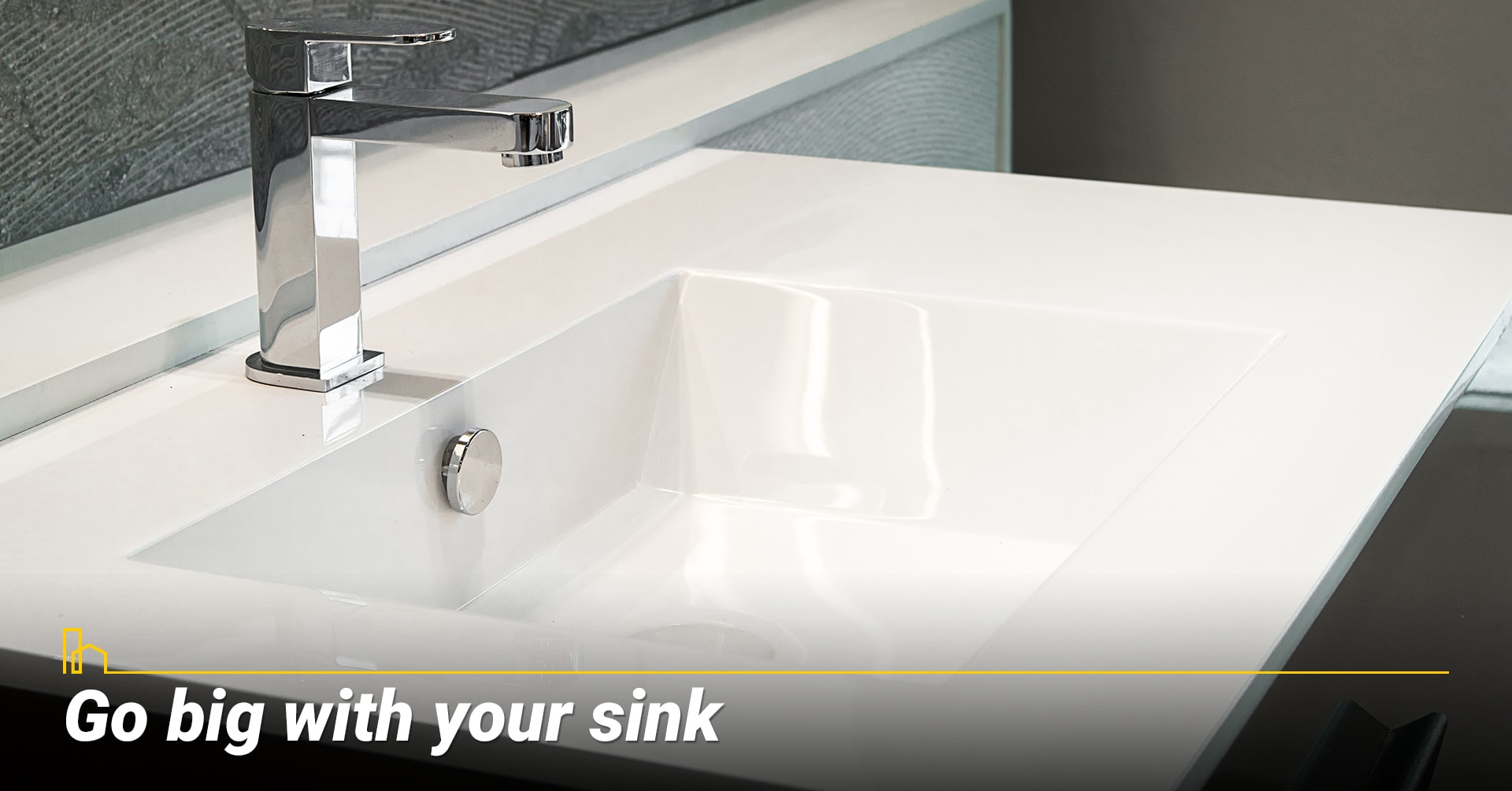go big with your sink go big with your sink