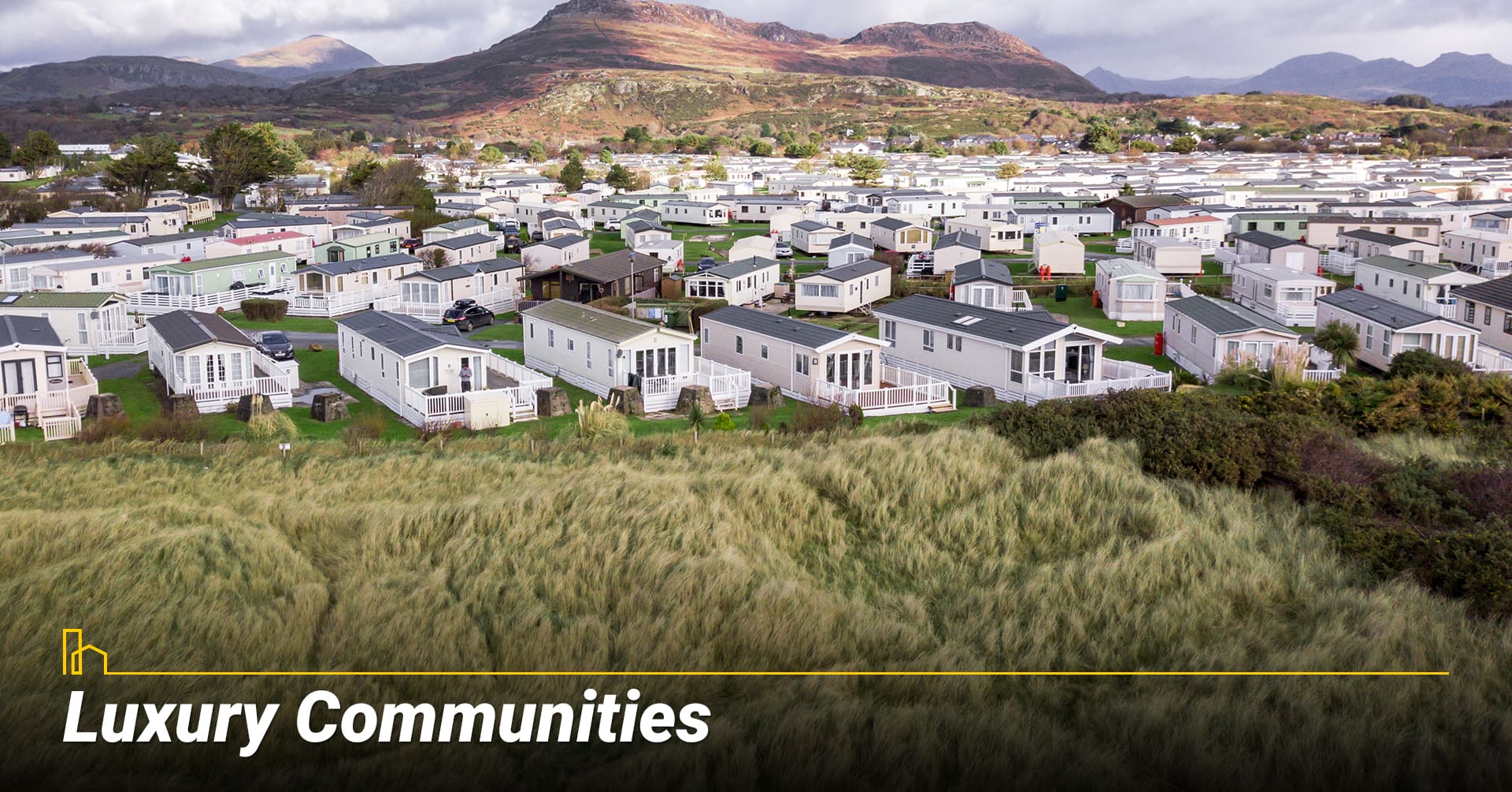 Luxury Communities, high end mobile home communities