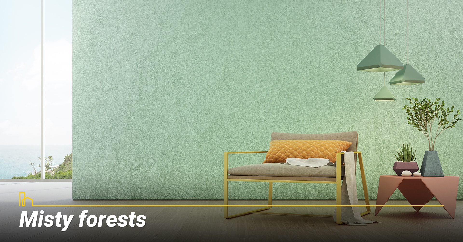 Misty forests, keep it natural