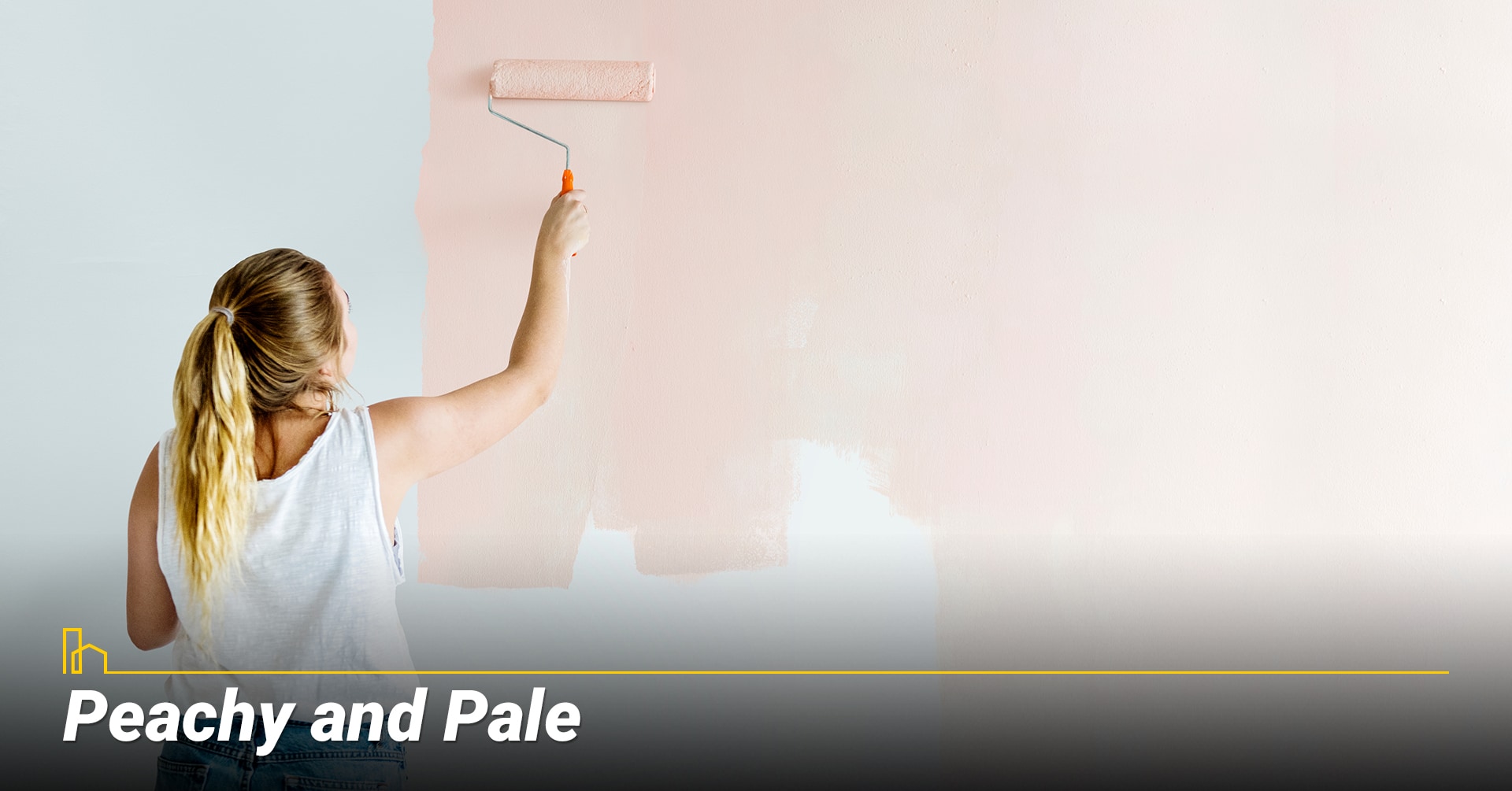 Peachy and Pale, keep the color light