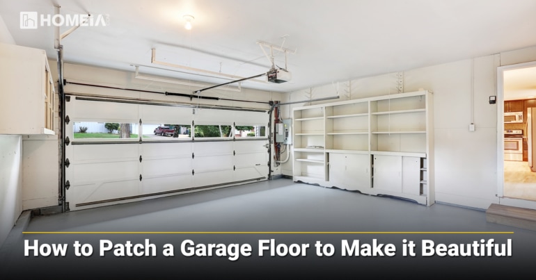 How to Patch a Garage Floor to Make it Beautiful