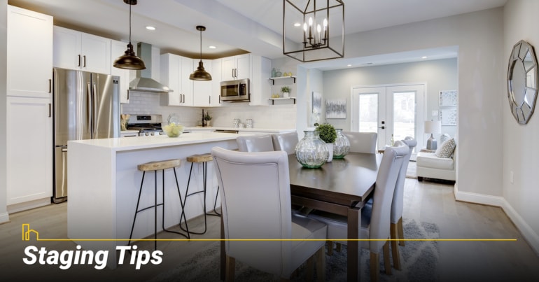 Staging tips Staging tips