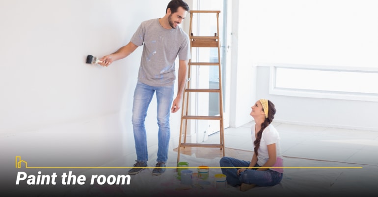 Paint the room