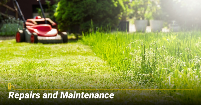 Repairs and Maintenance