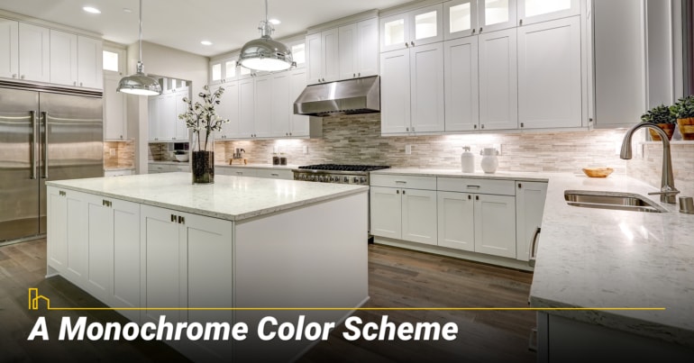 A Monochrome Color Scheme