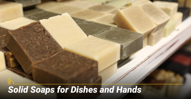 Solid Soaps for Dishes and Hands Solid Soaps for Dishes and Hands