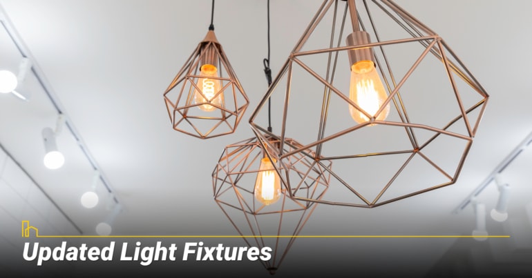 Updated Light Fixtures