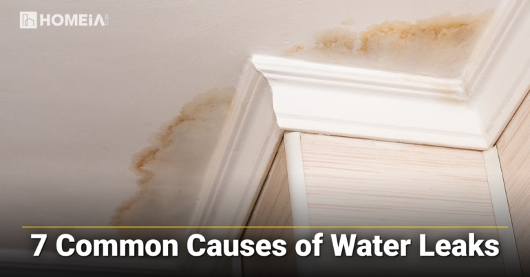 7 Common Causes of Water Leaks