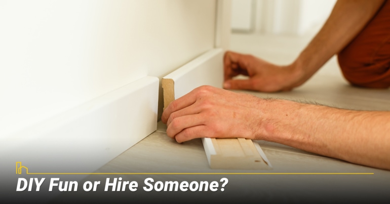 DIY Fun or Hire Someone?