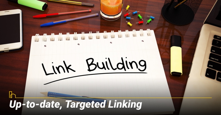 Up-to-date, Targeted Linking
