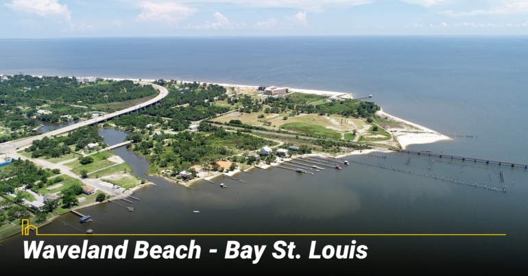 Waveland Beach - Bay St. Louis