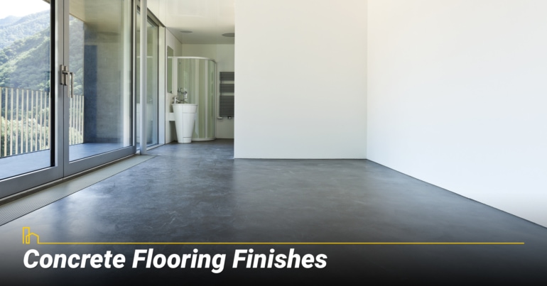 Concrete Flooring Finishes