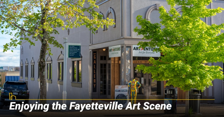 Enjoying the fayetteville art scene