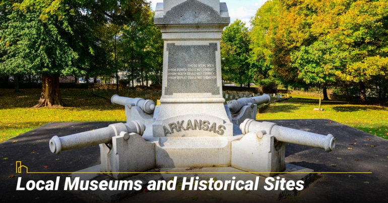 Local museums and historical sites