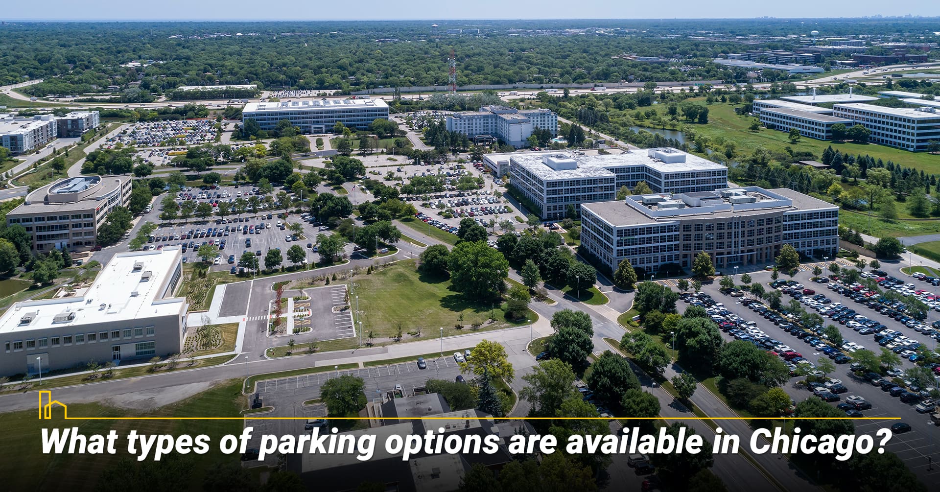 What types of parking options are available in Chicago?